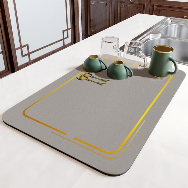 Kitchen Counter Absorbent Drying Mat